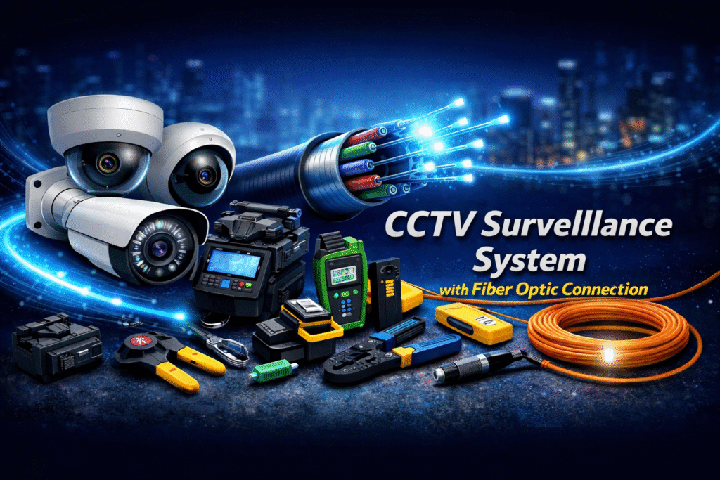 Workshop on Fiber Optic Cabling for CCTV & Long-Distance Surveillance Systems​